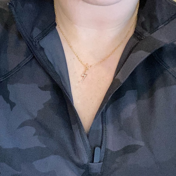 2 for$15 -Harry Potter charm lighting bolt gold necklace - Picture 3 of 4